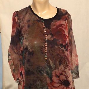 YD Dress short sleeves silk